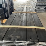 Ca. 50x Zweeds Rabat Zwart Gecoat, 21x195mm, lengte 400cm